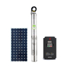 Hot Sale 1hp Dc Deep Well Solar Submersible Water Pump Machine with Panel