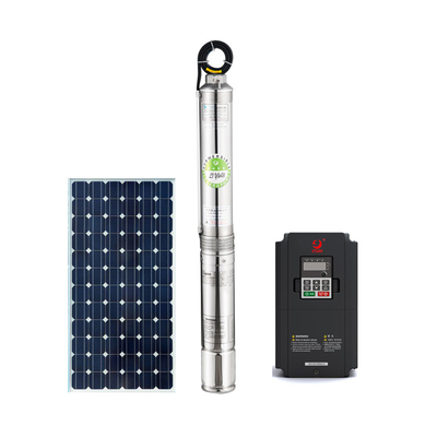 Liyuan DC Solar Submersible Deep Well Pump with Built-in Controller