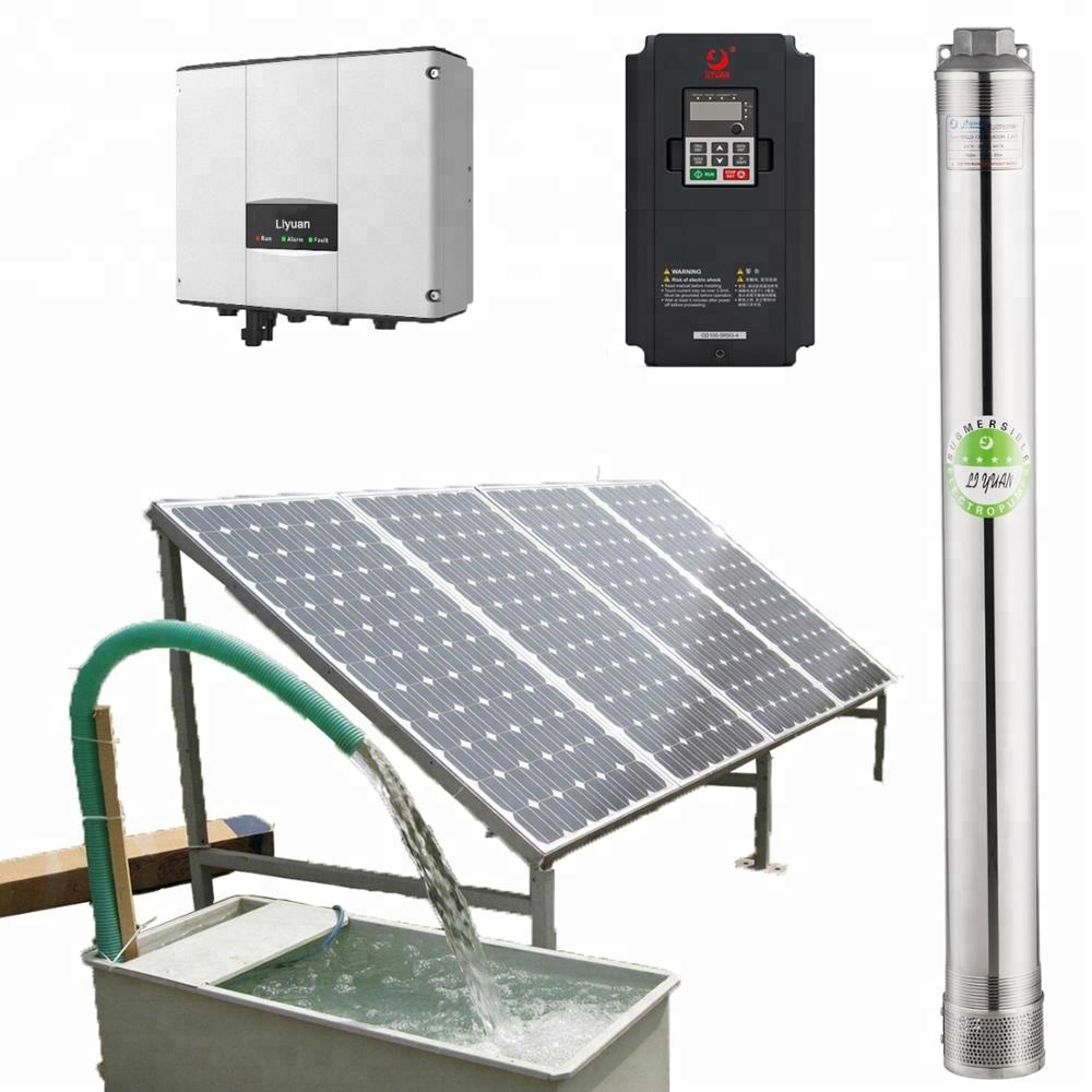 7500 Watt Anern High Head Submersible Meter Deep Well Solar Water Pump