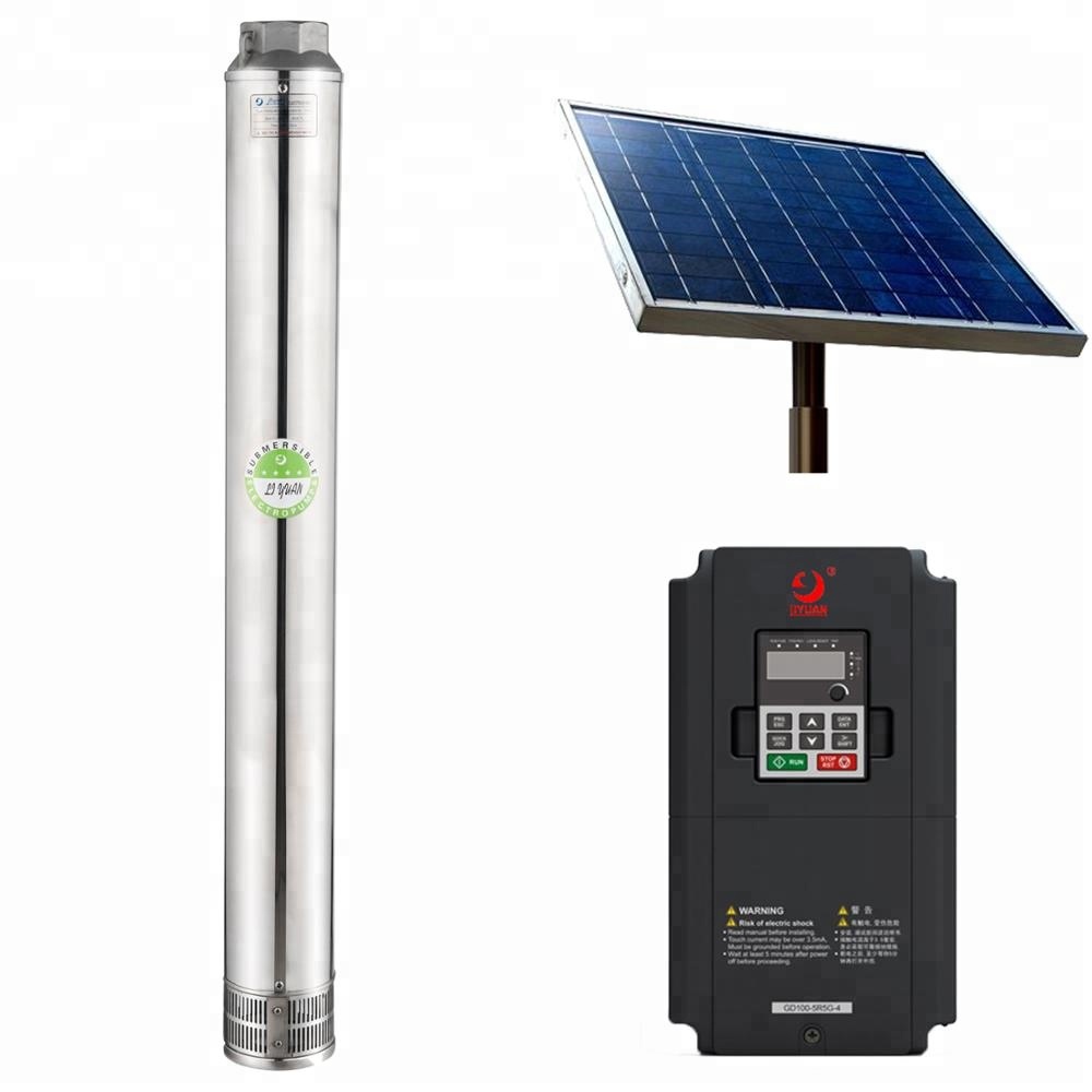 6'' Brushless Solar Pump, Solar Irrigation System