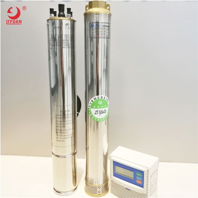 Hot Sale High Pressure 100 M Head Submersible Solar Pump